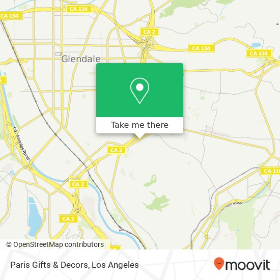 Paris Gifts & Decors map