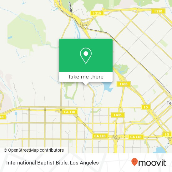 International Baptist Bible map