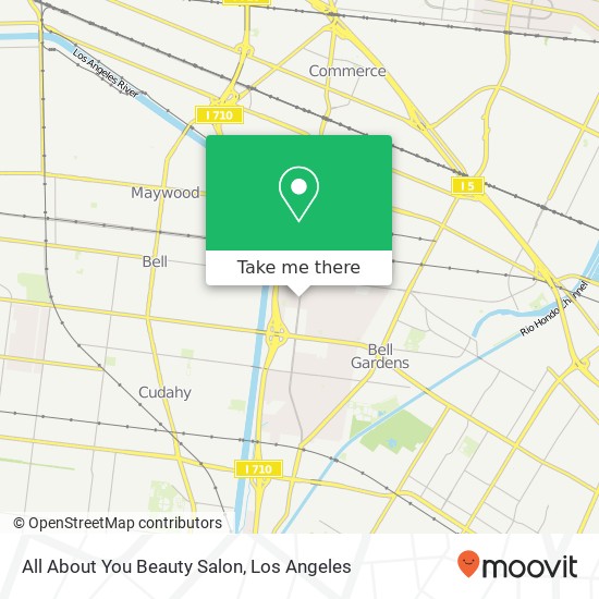 All About You Beauty Salon map