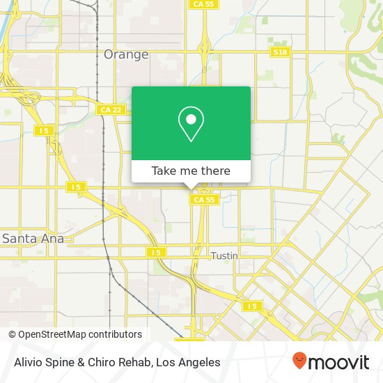 Alivio Spine & Chiro Rehab map