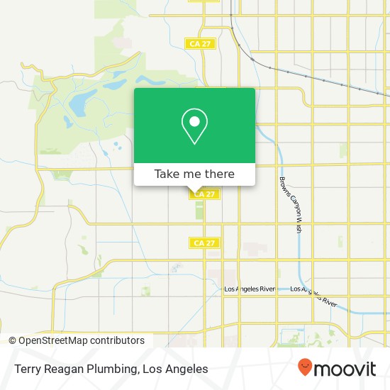 Mapa de Terry Reagan Plumbing