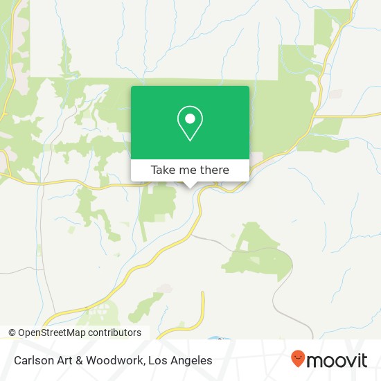 Carlson Art & Woodwork map