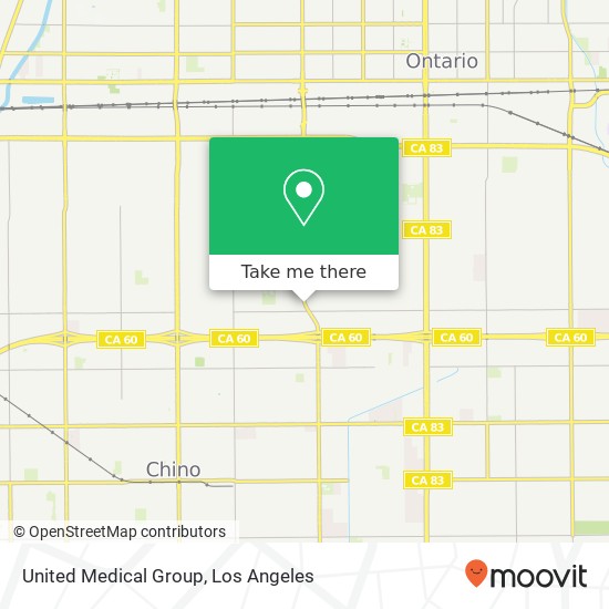 Mapa de United Medical Group