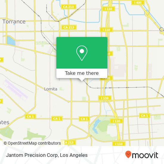 Jantom Precision Corp map