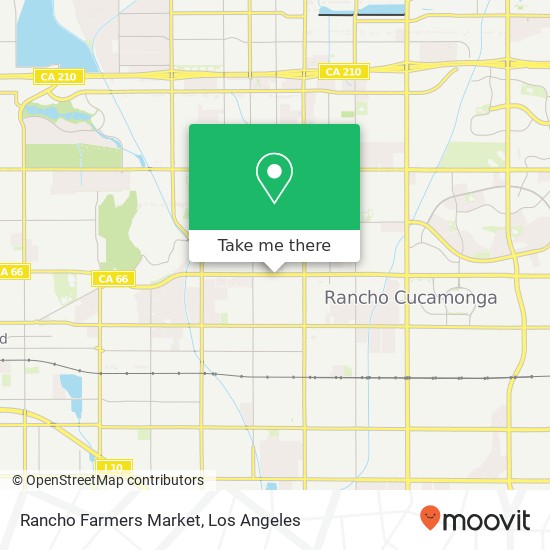 Rancho Farmers Market map