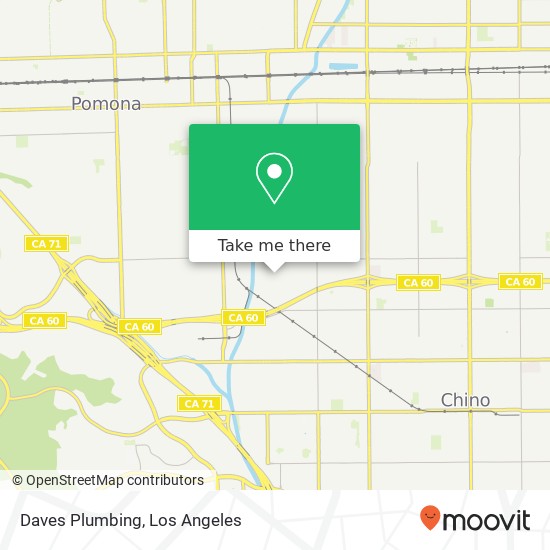 Mapa de Daves Plumbing