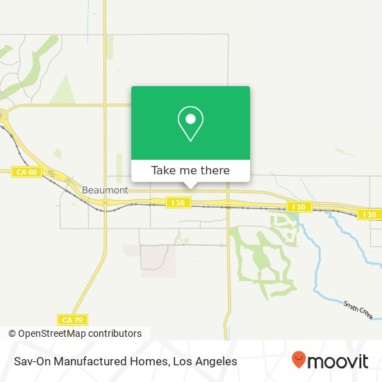 Sav-On Manufactured Homes map