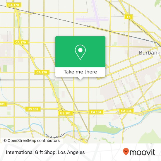 Mapa de International Gift Shop