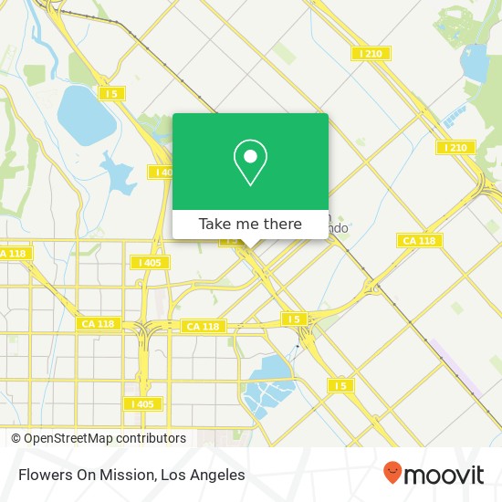 Flowers On Mission map