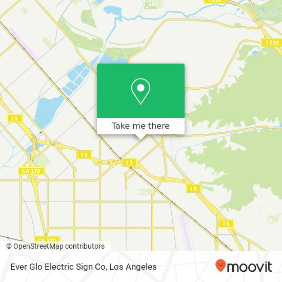 Mapa de Ever Glo Electric Sign Co