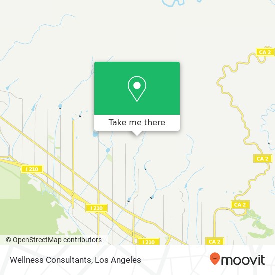 Wellness Consultants map