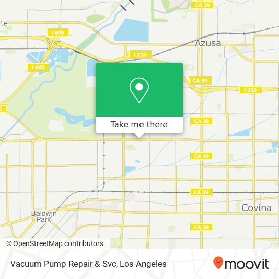 Vacuum Pump Repair & Svc map