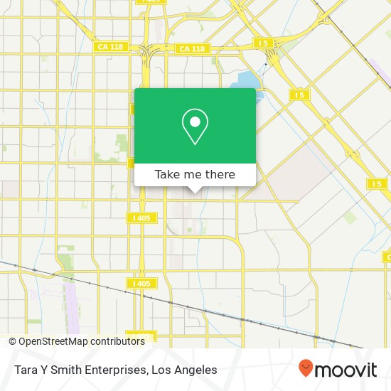 Mapa de Tara Y Smith Enterprises