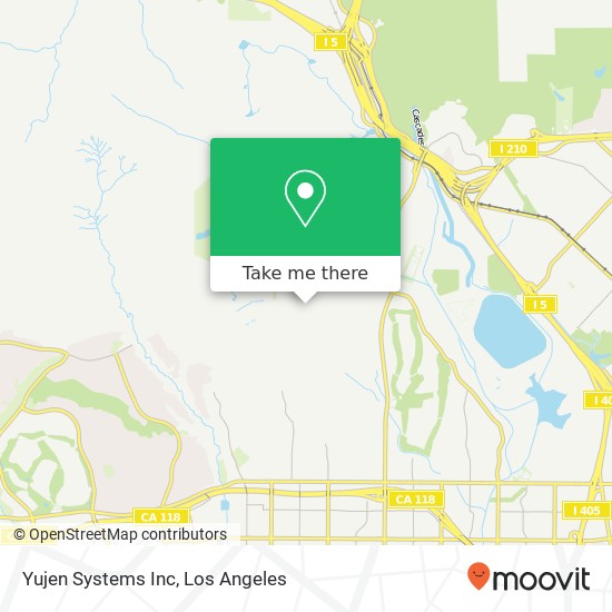 Yujen Systems Inc map