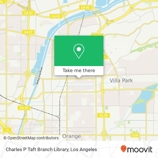 Charles P Taft Branch Library map