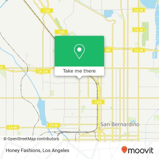 Honey Fashions map