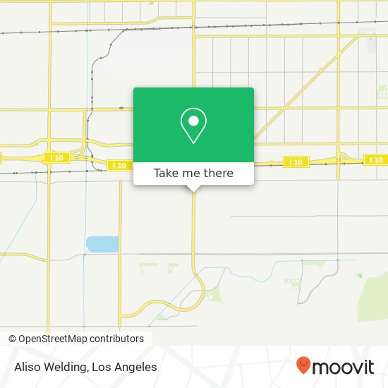 Aliso Welding map