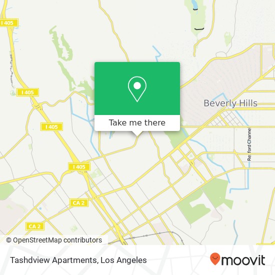 Mapa de Tashdview Apartments