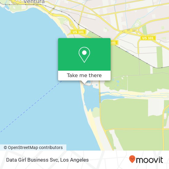 Data Girl Business Svc map