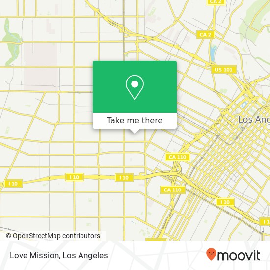 Love Mission map