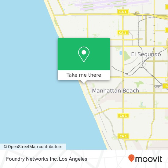 Foundry Networks Inc map