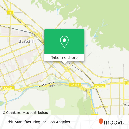 Orbit Manufacturing Inc map