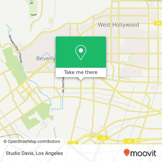 Studio Davis map