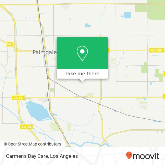 Carmen's Day Care map