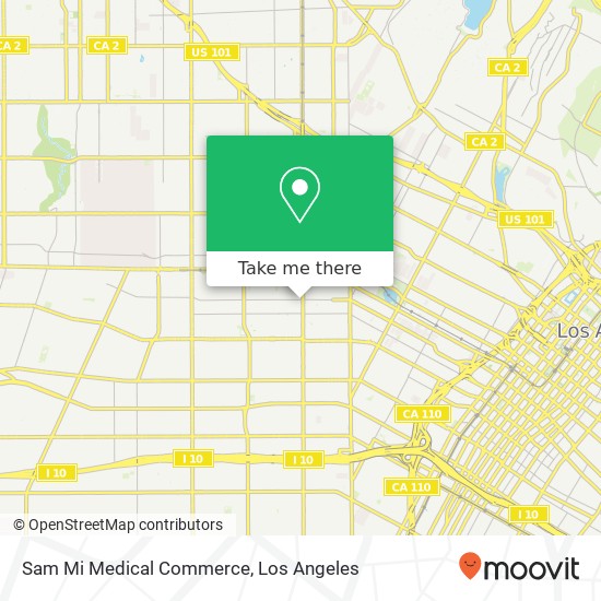 Sam Mi Medical Commerce map