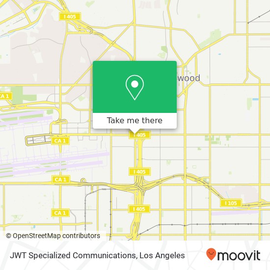JWT Specialized Communications map