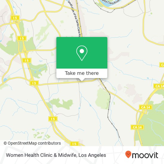 Women Health Clinic & Midwife map