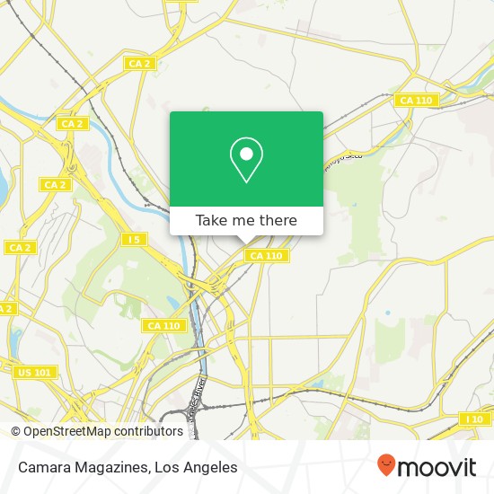 Camara Magazines map