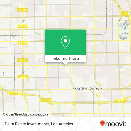 Delta Realty Investments map