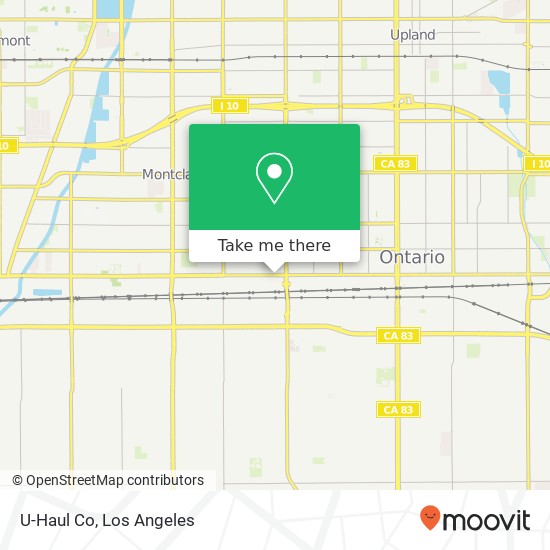 U-Haul Co map