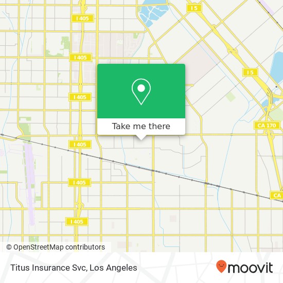 Titus Insurance Svc map