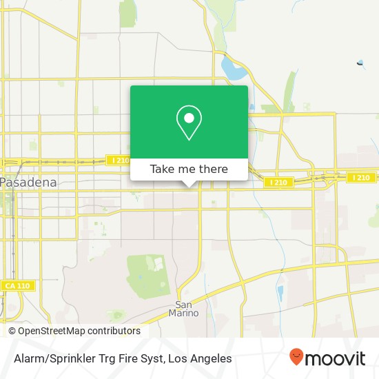 Alarm/Sprinkler Trg Fire Syst map