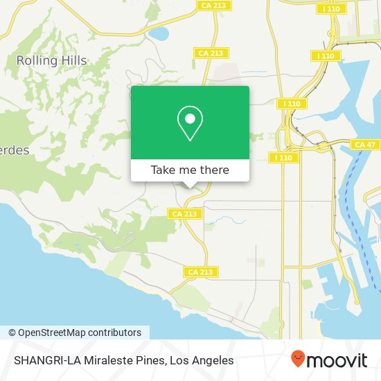 Mapa de SHANGRI-LA Miraleste Pines