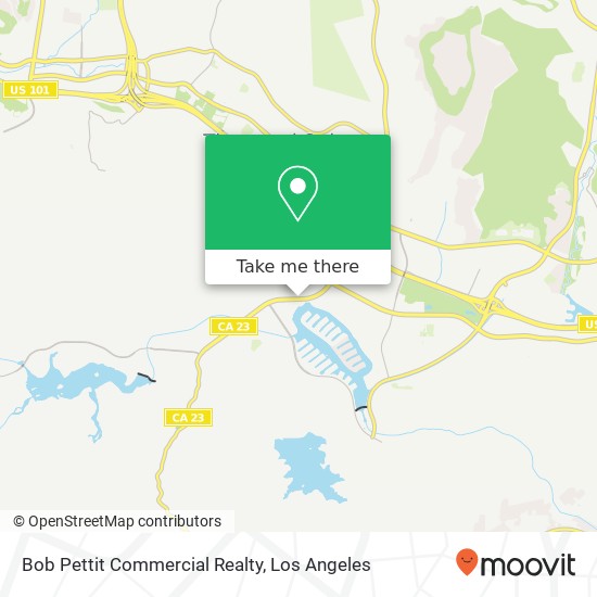 Bob Pettit Commercial Realty map