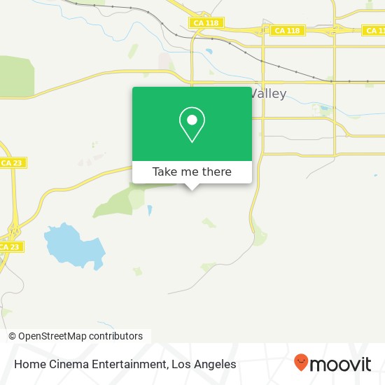 Home Cinema Entertainment map