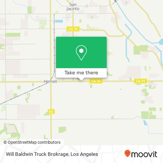 Will Baldwin Truck Brokrage map