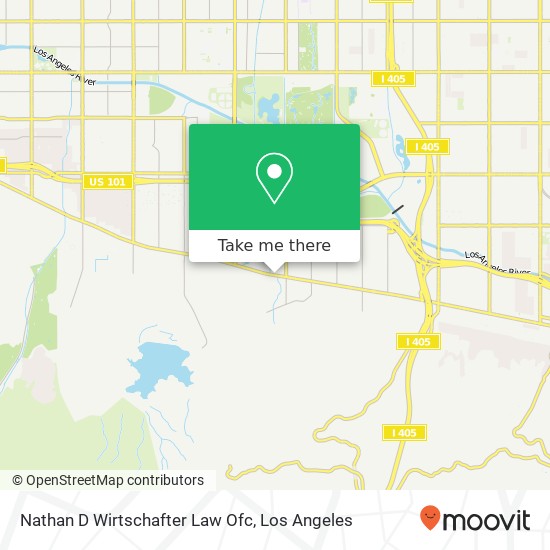 Nathan D Wirtschafter Law Ofc map