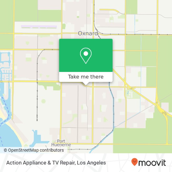 Action Appliance & TV Repair map