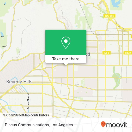 Pincus Communications map