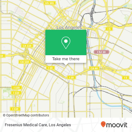 Mapa de Fresenius Medical Care