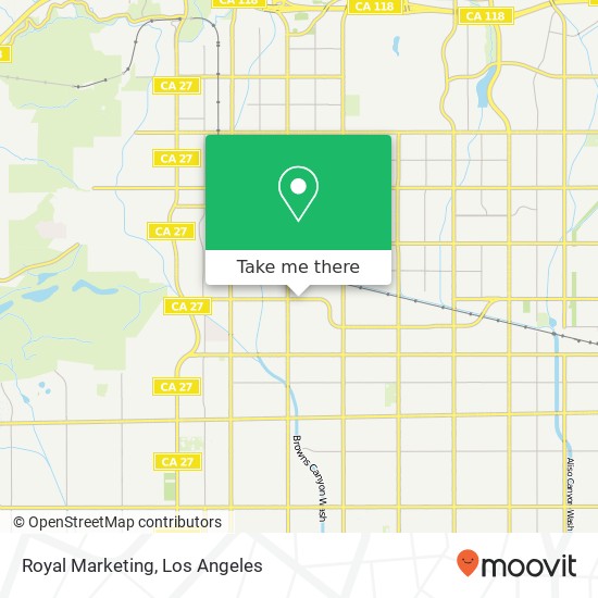 Royal Marketing map