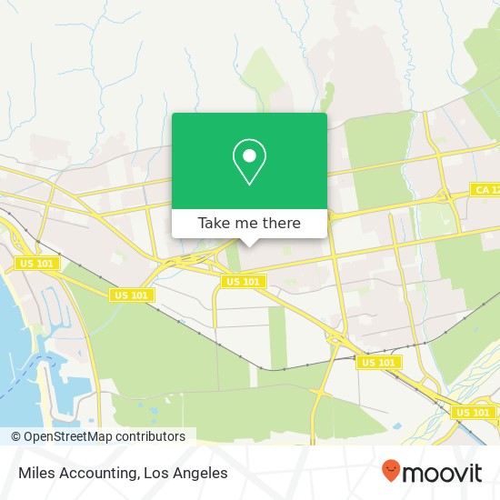 Mapa de Miles Accounting