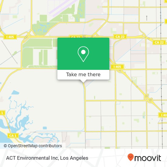 Mapa de ACT Environmental Inc