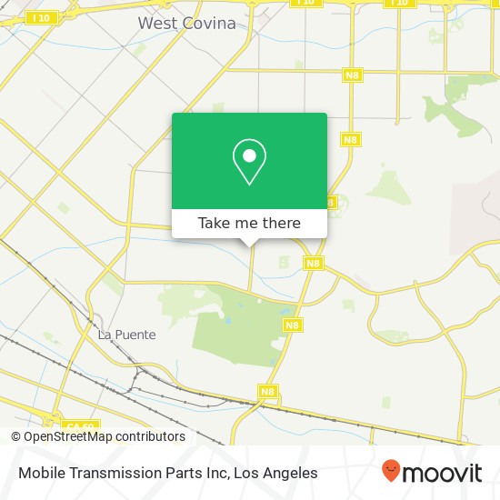 Mapa de Mobile Transmission Parts Inc
