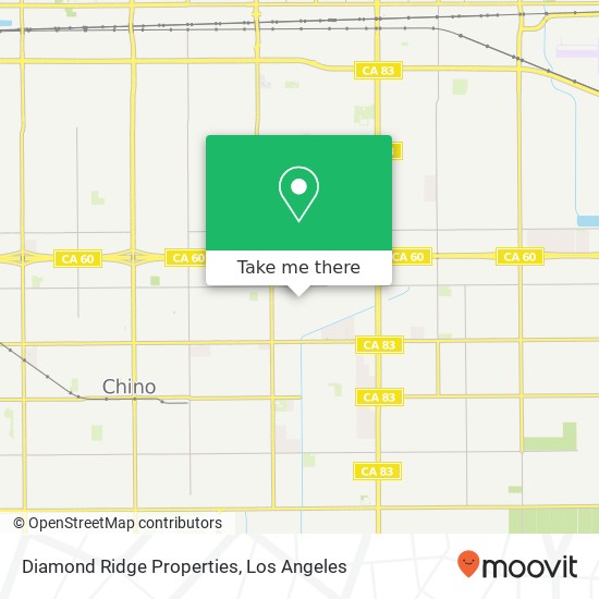 Mapa de Diamond Ridge Properties