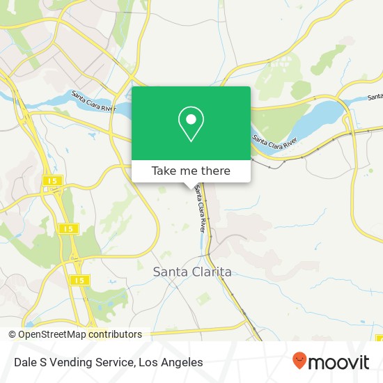 Dale S Vending Service map